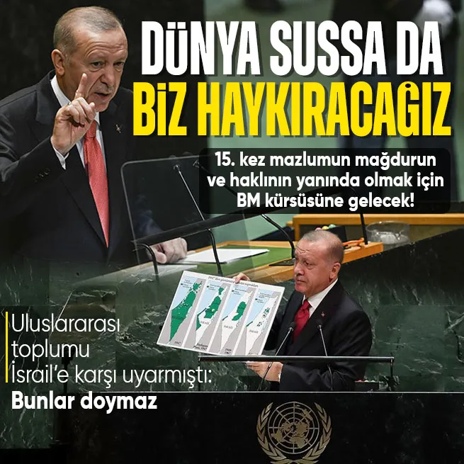 Başkan Erdoğan 15inci kez Birleşmiş Milletler Genel Kuruluna hitap edecek