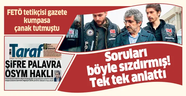 ÖSYM eski Başkanı Ali Demir'in soruları nasıl sızdırdığı ortaya çıktı! Şifreyi bilmeden...