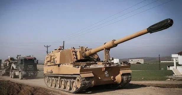 TSK’dan Suriye sınırına tank ve beton blok sevkiyatı