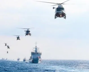 Doğu Akdeniz’de gövde gösterisi