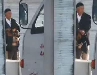 Ankara’da mide bulandıran görüntü!