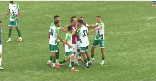 Ardahanspor - Kars 36 maçında ortalık karıştı! Serhat Ardahanspor 2 - 4 Kars 36 MAÇ SONUCU