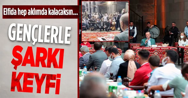 Başkan Recep Tayyip Erdoğan, Erzurum’da gençlerle buluştu