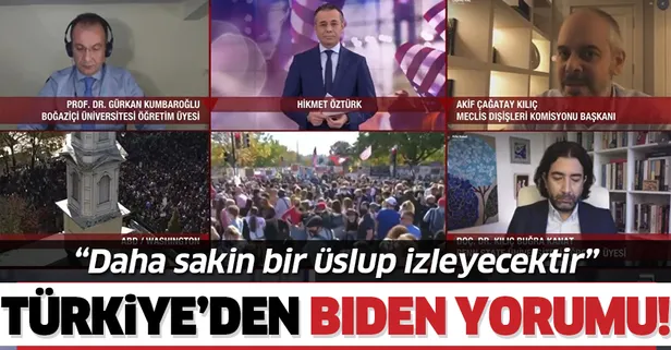 ABD Başkanlık seçimini kazanan Joe Biden ile Türkiye'den ilgili ilk yorum!