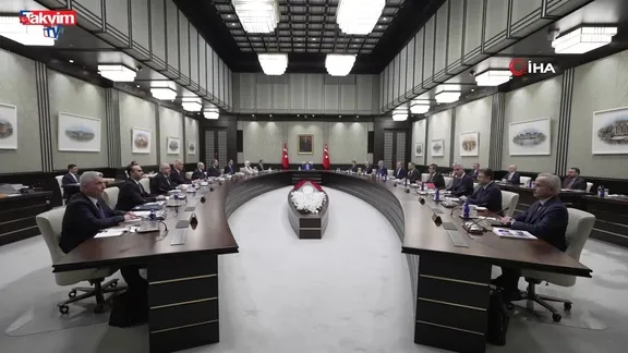 Kabine Erdoğan Başkanlığında toplandı!