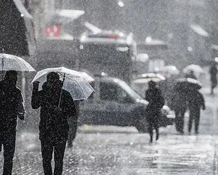 İstanbul’da yağmur etkili olmaya başladı!