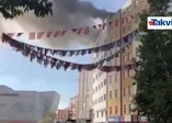 Özel hastanede yangın çıktı