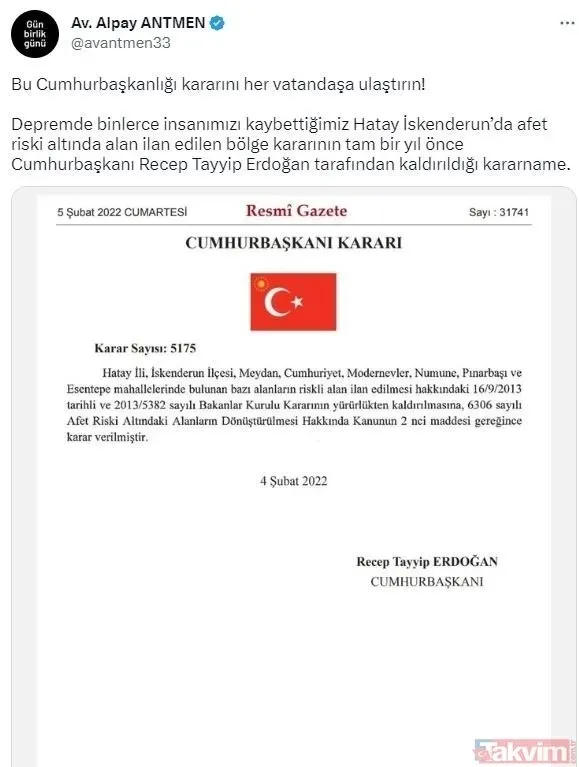 Çevre ve Şehircilik Bakanı Özhaseki'den Hatay açıklaması: ''2017'de kentsel dönüşüm için yalvardık, protesto ettiler, bedeli ağır oldu''-11