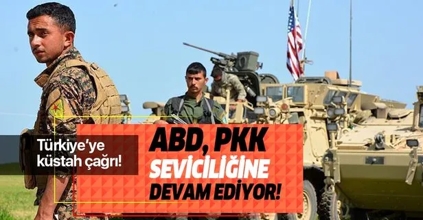 ABD PKK seviciliğine devam ediyor! Türkiye’ye küstah çağrı!