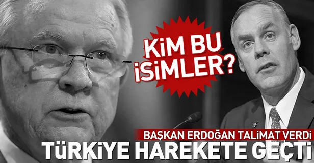 Başkan Erdoğan açıklamıştı! Yaptırım uygulanacak ABD'li bakanlar kim? Jeff Sessions kimdir? Ryan Zinke kimdir?