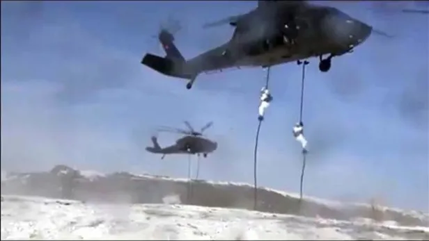 TSK'dan 'Kış-2019' tatbikatı! Milli Savunma Bakanlığı görüntüleri paylaştı-4