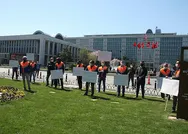 Maaş alamayan taşeron işçilerden İBB önünde Ekrem İmamoğluna isyan: Hiç aç kaldın mı?