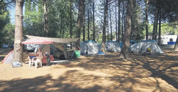 Kuzey Ege’de çadır ve karavan