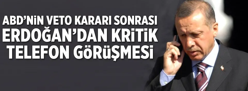 Erdoğan’dan kritik Kudüs görüşmesi