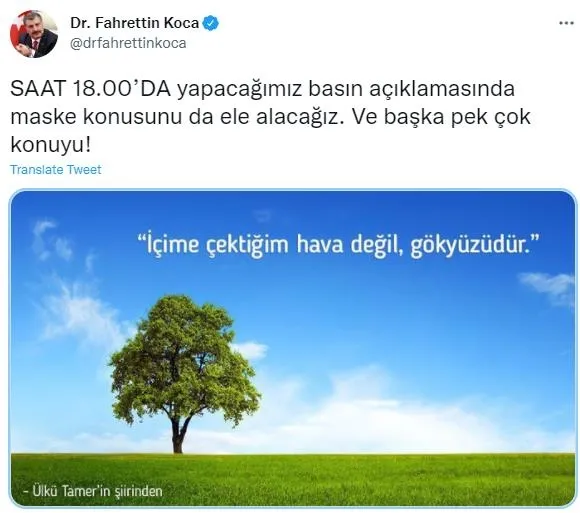Son dakika: Gözler Bilim Kurulu toplantısında! Maskeler kalkıyor mu? Sağlık Bakanı Koca "Bir süredir beklenen açıklama olacak" demişti-2