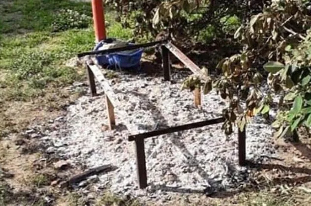 İzmir'de parkta vahşet! Diri diri yaktılar...