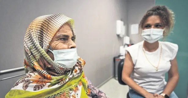 Gelin kaynanasını hayata bağladı