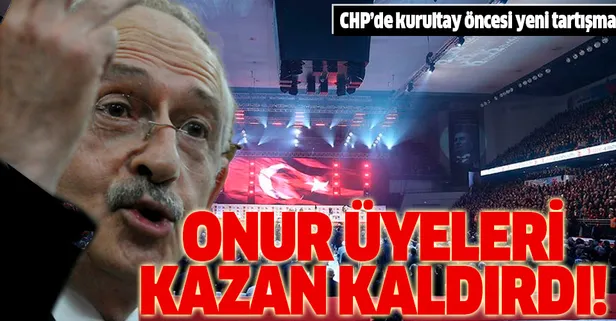 CHP'de yeni tartışma! Onur üyeleri kazan kaldırdı!