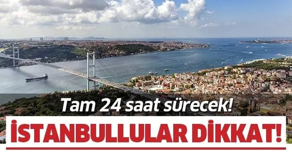 son dakika istanbullular dikkat 24 saat su kesintisi olacak istanbul da sular ne zaman gelecek takvim