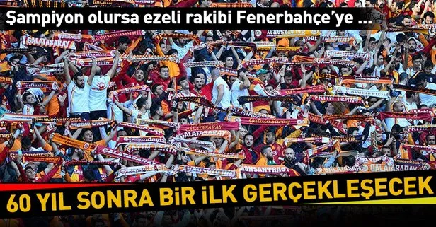 Galatasaray şampiyon olursa 60 yıl sonra bir ilk gerçekleşecek