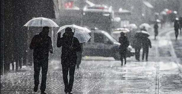 Meteoroloji'den son dakika kuvvetli yağış uyarısı