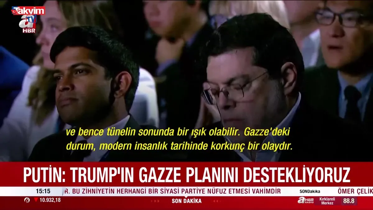 Putin'den Gazze mesajı!