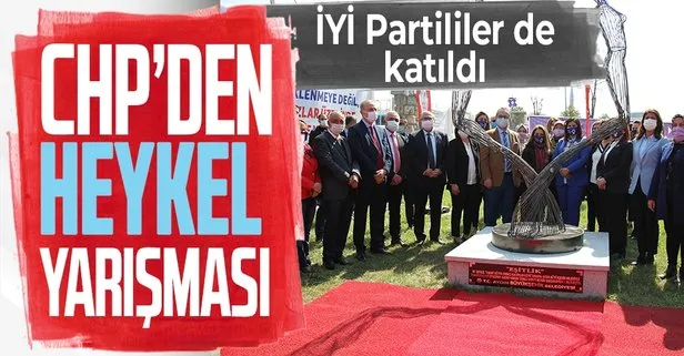 CHP’li Aydın Büyükşehir Belediyesi, en beğendiği heykeli yapana 110 bin TL’lik çek ödül verdi