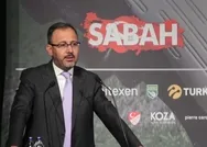 Spor Bakanı Muharrem Kasapoğlundan UFEFte önemli açıklamalar: Elimizi taşın altına koyduk