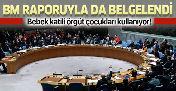 BM raporuyla da belgelendi! Terör örgütü PKK/YPG çocukları kullanıyor