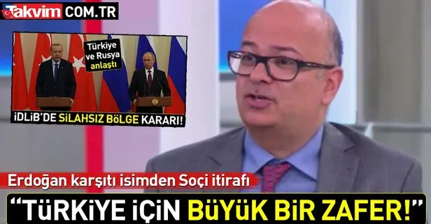 Son dakika: Erdoğan karşıtı Olivier Guitta’dan Soçi itirafı: Türkiye için büyük bir zafer