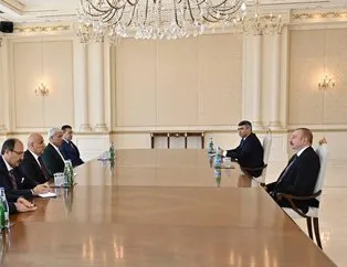 Aliyev Kirişci’yi kabul etti
