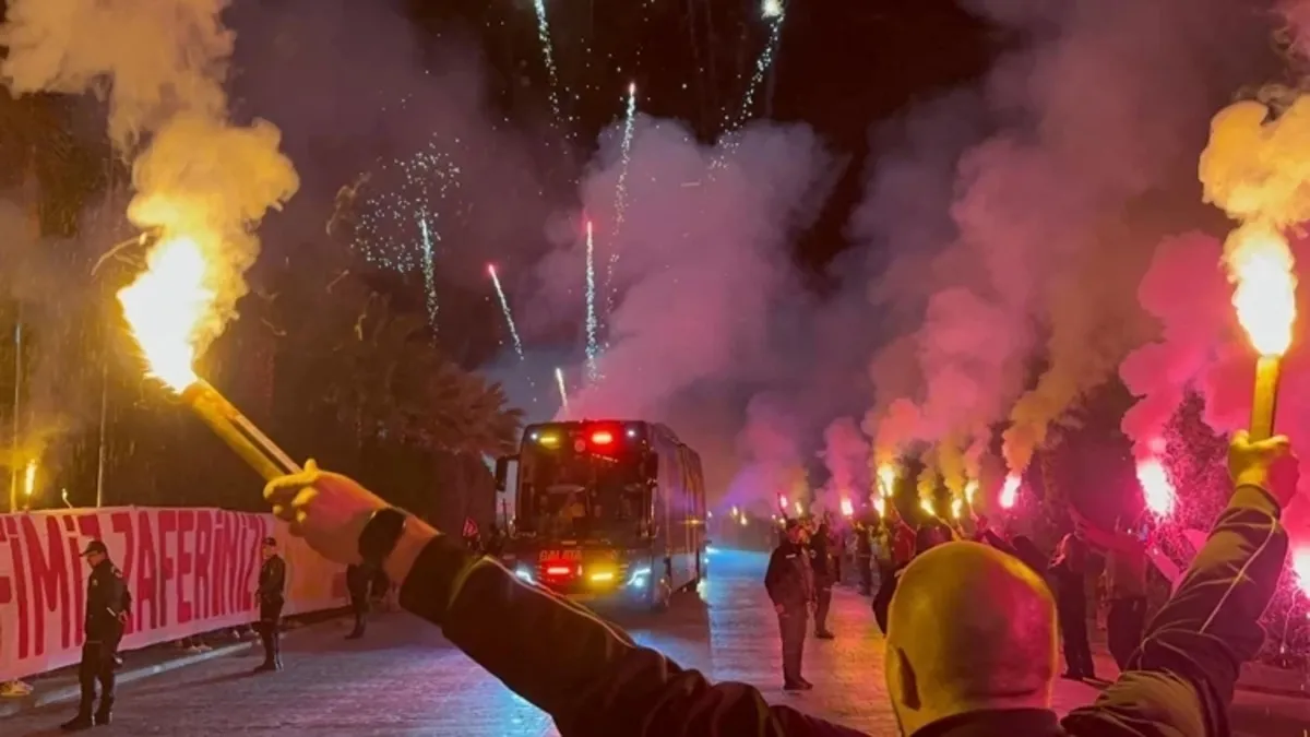 Galatasaray Antalya'ya geldi