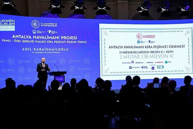 Son dakika: Bakan Karaismailoğlu: Antalya Havalimanı Projesinin kira bedelinin ilk taksidi ödendi-4