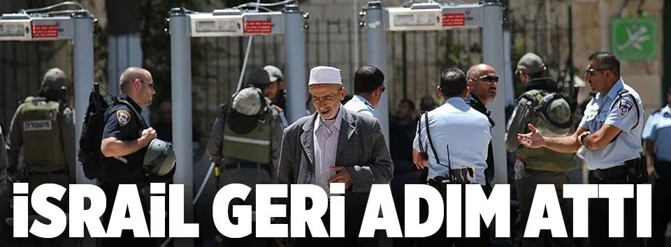 İsrail’den geri adım