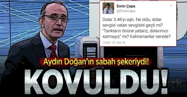 CNN Türk, Emin Çapa'nın işine son verdi