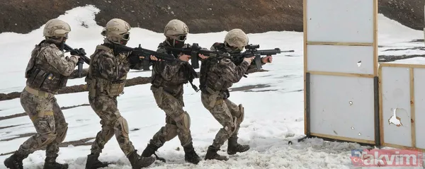 Kars'taki kadın PÖH'ler ve polisler görevlerinin başında! Teröristlerin korkulu rüyası - 3