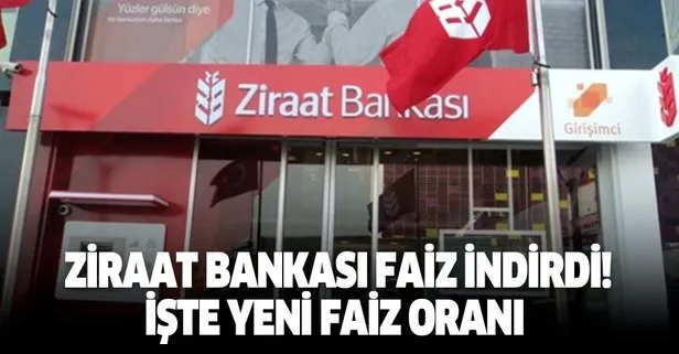 13 Eylül Ziraat Bankası son dakika faiz oranları! Ziraat Bankası 2019 konut kredisi faiz hesaplama ziraatbank.com.tr’de
