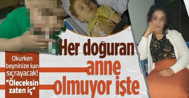 Kayseri’de 3 yaşındaki oğluna sigara ve ilaç içiren anne gözaltında! ’Öleceksin zaten iç’