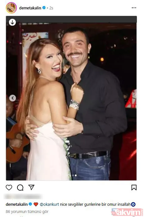 Ünlü isimlerden 14 Şubat Sevgililer Günü paylaşımları! Aşklarını böyle haykırdılar! Esra Erol, Burak Çelik, Yasmin Erbil... - 5