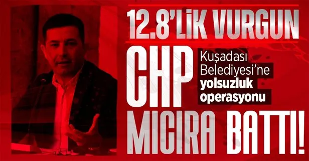 CHP’li Kuşadası Belediyesi’ne yolsuzluk operasyonu! ’Mıcır’ skandalı ortaya çıkmıştı