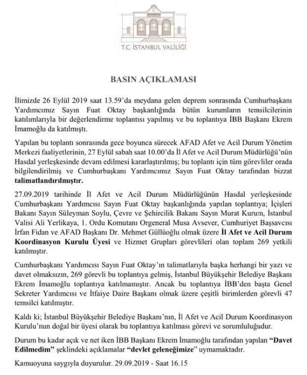 'Ekrem İmamoğlu'nun AFAD toplantısına çağrılmadığı' yalanını kimler yaydı? İşte deprem yalancıları-21