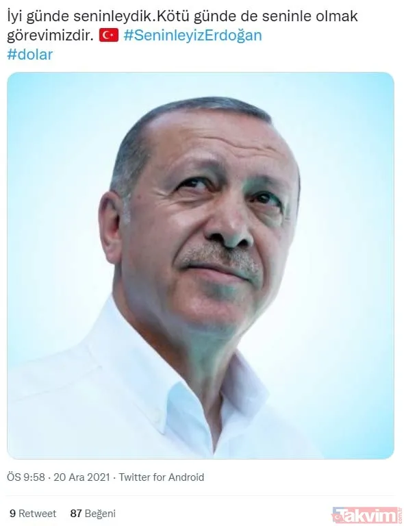 Spekülatif kur atışı ve manipülatif saldırılar nafile! Sosyal medyada tam destek: #YineHaklıÇıktı, #SeninleyizErdoğan - 31