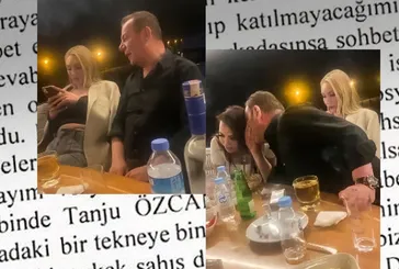 Tanju Özcan’ın uçkur yatındaki sarışın kadın ortaya çıktı: Zeynep K. her şeyi anlattı | Şantaj şebekesi patladı