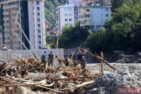 Sel felaketinin yaşandığı Kastamonu Bozkurt'ta çalışmalar sürüyor! Göktürk-1 Keşif Uydusu bölgeyi görüntüledi - 40