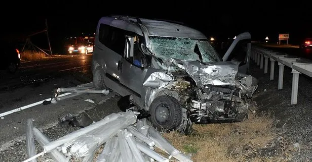 Kırıkkale’de tıra arkadan çarpan araç takla attı! 1 ölü, 1 ağır yaralı