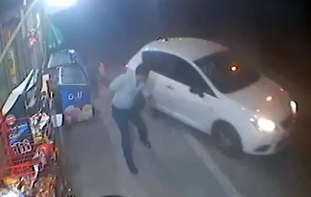 Konya'da yürekleri ağza getiren görüntü! Tam o an!-1