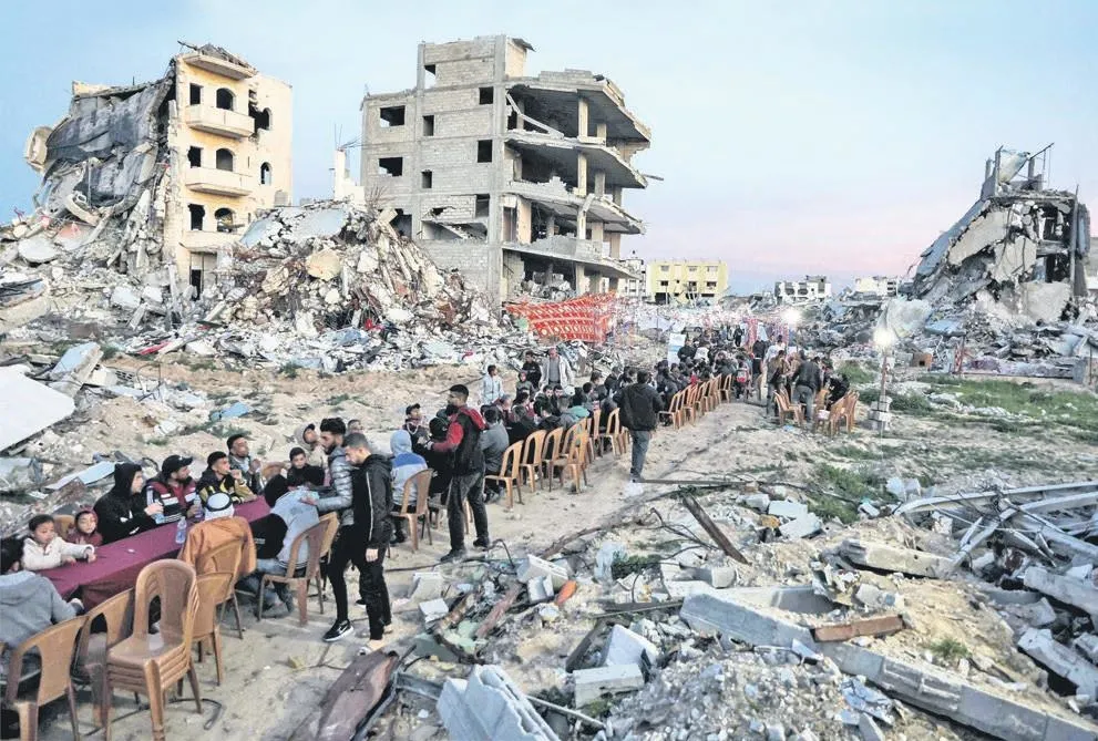 Filistinli kahramanların iftihar vakti!