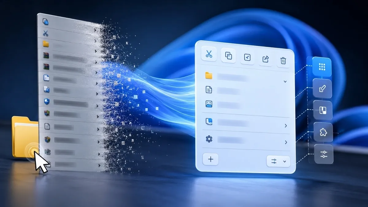 Windows 11 karışık sağ tık menüsünü değiştirecek: Kişiselleştirme mümkün olacak mı?