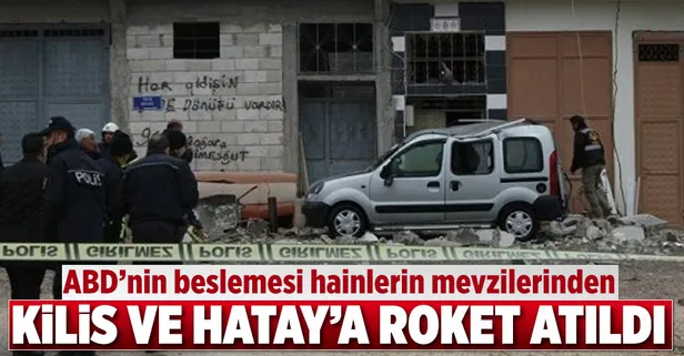 Kilis ve Hatay'a roket atıldı