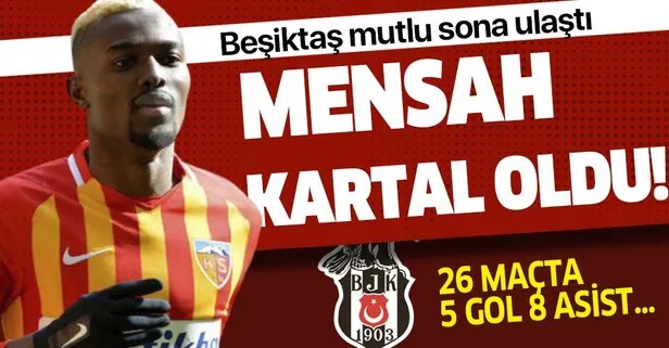 Bernard Mensah artık Kartal! Galatasaray’ın istediği Ganalı yıldızı Beşiktaş kaptı
